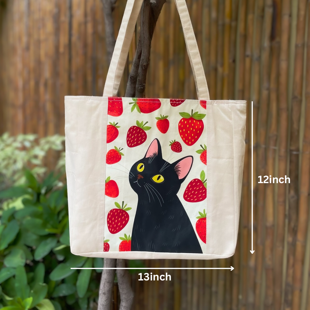 Classic Printed Tote